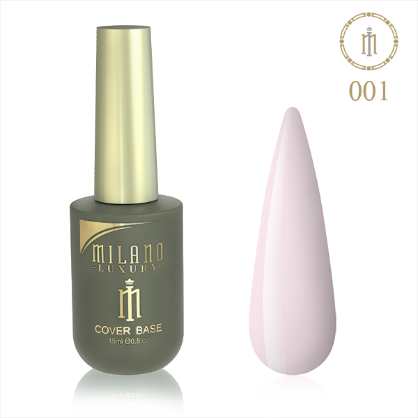 Кольорова База Milano Luxury 15 мл No 01