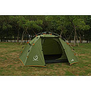 Намет Weekender миттєвого збирання тримісний склопластик