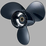 Гвинт гребний для човнового мотора Suzuki 58110-91J10-019 4-6 л.с. PANA-SILVER алюмінієвий