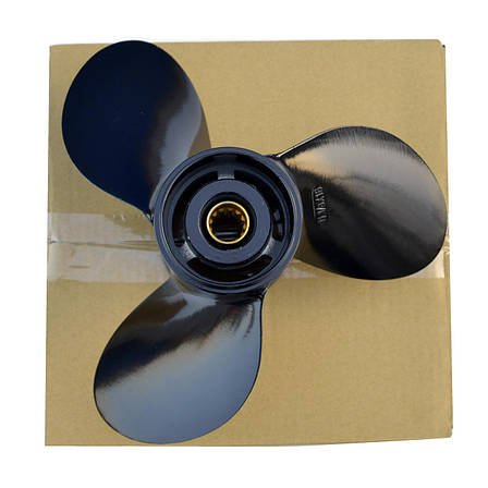 Гвинт гребний для човнового мотора Suzuki 58100-96430-019 20-30 л.с. PANA-SILVER 10-1/4×12 алюмінієвий, фото 2