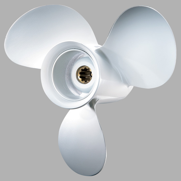 Гвинт гребний для човнового мотора Yamaha 664-45945-00-EL 20-30 л.с. PANA-SILVER 9-7/8×10-1/2 алюмінієвий