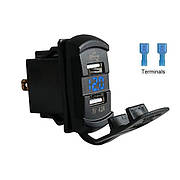 Вольтметр у човен у формі перемикача Rocket USB