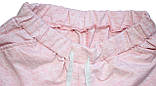 Шорти літні для дівчаток, короткі рожеві 122 см, 128 см, Фламінго, фото 4