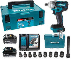 Акумуляторний Гайковерт Makita DTW285RFJX (в кейсі Makpac)