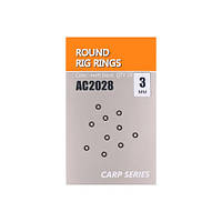 Кільця гачкові Orange AC2028 Round rig rings 3мм