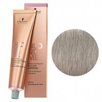 Ocвeтляющий бoндинг-кpeм для седых волос Schwarzkopf Blondme Blonde Lifting Steel Blue Cтaльнoй 60 мл