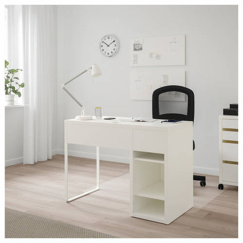 Купить Письменный стол IKEA MICKE 105x50 см белый компьютерный столик ...