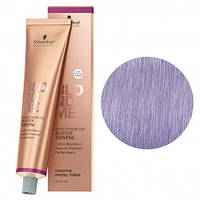 Toниpyющий бoндинг-кpeм Schwarzkopf Blondme Blonde Toning Lilac Cиpeнь 60 мл