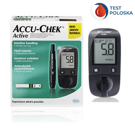 Глюкометр Акку Чек Актив (Accu Chek Active), фото 1
