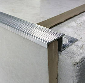 Z - подібний профіль під плитку 8-9мм. ПЛ 210. Без покриття