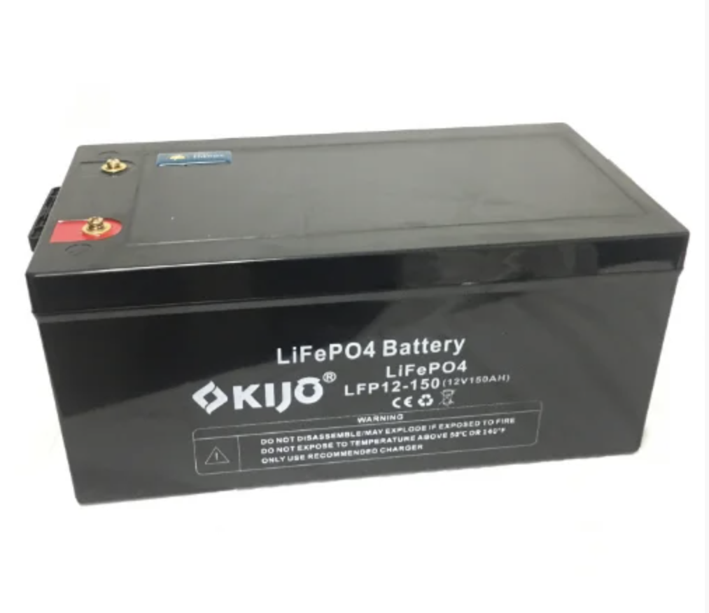 Акумулятор Літієвий 150 Ач 12 В KIJO LiFePO4 12 V 150 Ah