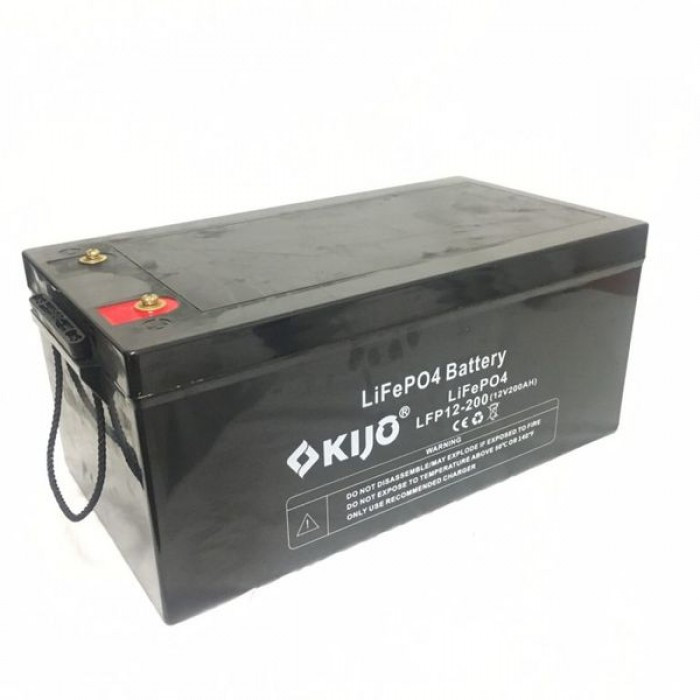 Акумулятор Літієвий 200 Аг 12 В KIJO LiFePO4 12 V 200 Ah