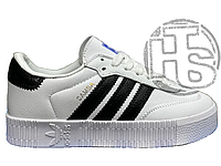 Женские кроссовки Adidas Sambarose White/Black