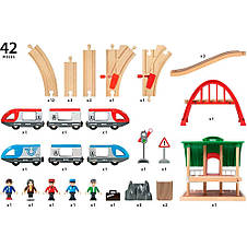 Залізниця Brio дворівнева з вокзалом 33512 42 елементи  ⁇  Brio залізниця  ⁇  Залізниця Бріо, фото 3