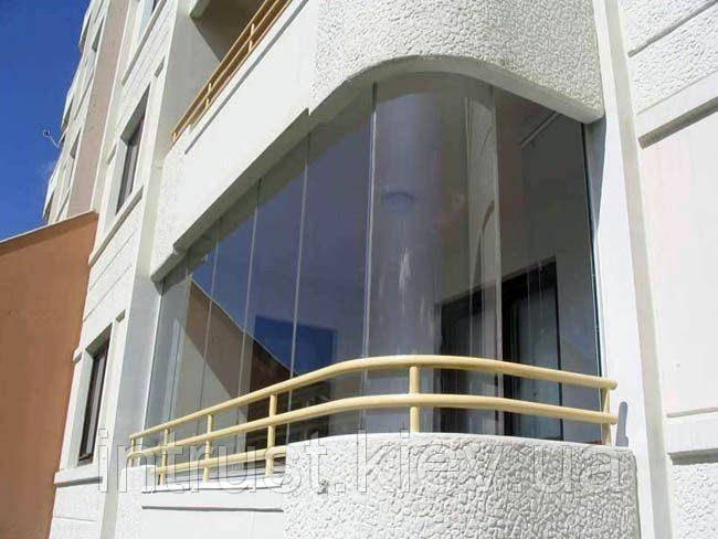 Безрамное остекление балкона - фото 10 - id-p1394362013