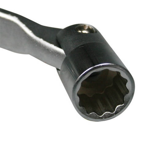 Ключ торцевої шарніровий 24x27 мм, L=319 мм (FORCE 7522427), фото 2