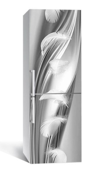 Вінілова наклейка на холодильник самоклейка 230-NNH 65х200 см, декор холодильника