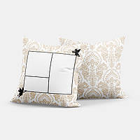Декоративная подушка-коллаж для сублимации с принтом S3D001