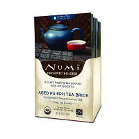 Черный чай "Пуэр" в брикете Numi