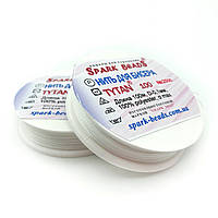 Нитки для бісеру білі TYTAN