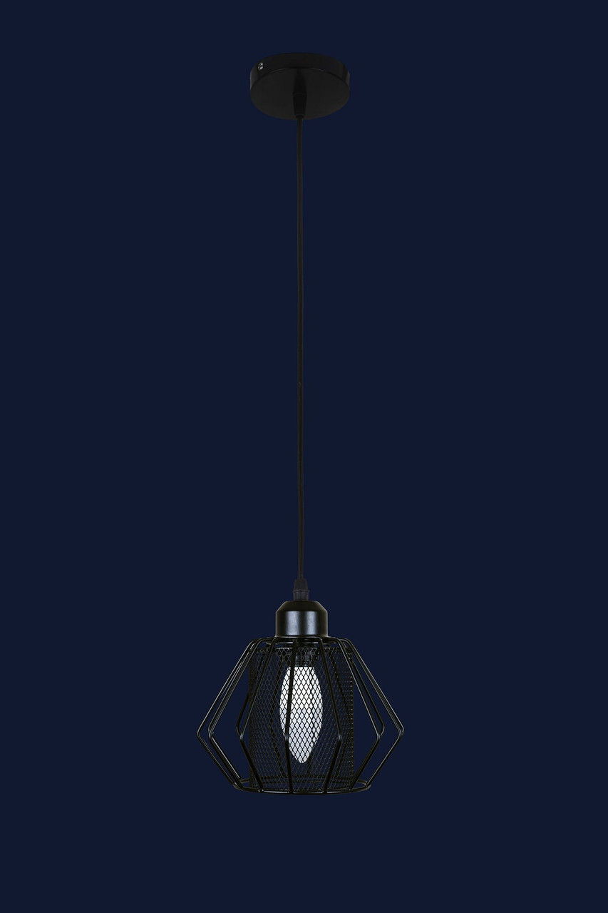 Люстра в стилі лофт Levistella 907011F-1 BK