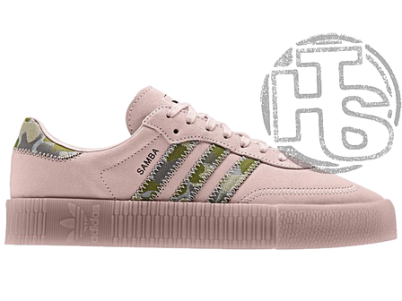 Жіночі кросівки Adidas Sambarose Pink Camo EE4679, фото 1