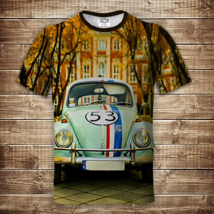 Футболка 3D Vintage Volkswagen