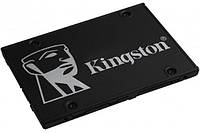 Твердотільний диск 2.5" 1TB  Kingston KC600  (SATA 6Gb/s, Read/Write 550/520MB/sec, 3D TLC NAND, SM2259) (код