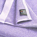 Якісний махровий рушник із гребінної бавовни. Кремове, фото 4