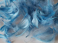 Пасхальный декор, перо голубое
