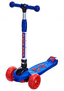 Дитячий самокат триколісний Maraton Macro Oxie зі світлом коліс