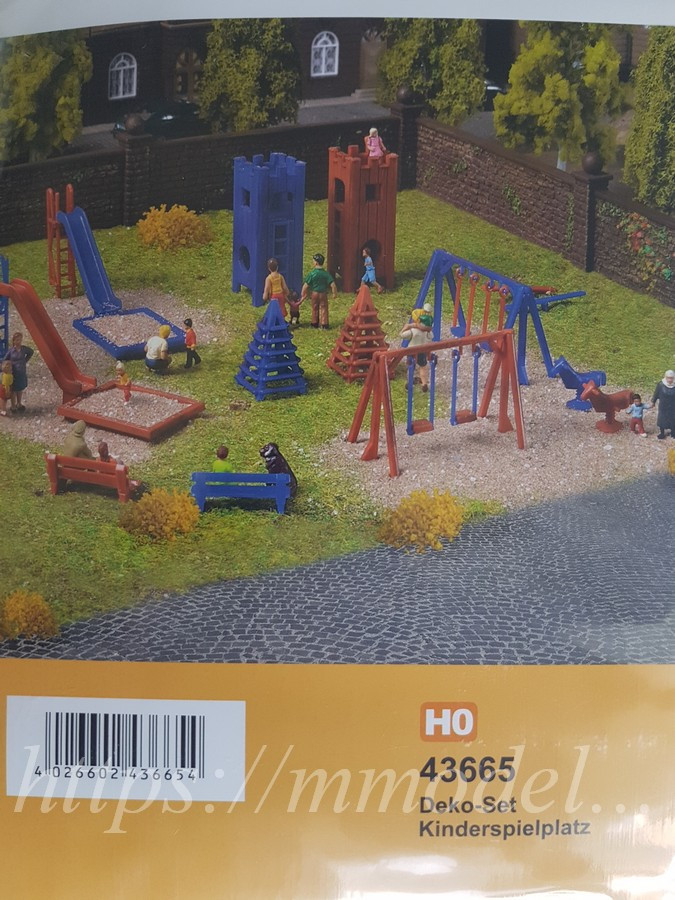 Vollmer 43665 Аксесуари для моделювання — дитячий майданчик, масштаб 1/87, H0, фото 1