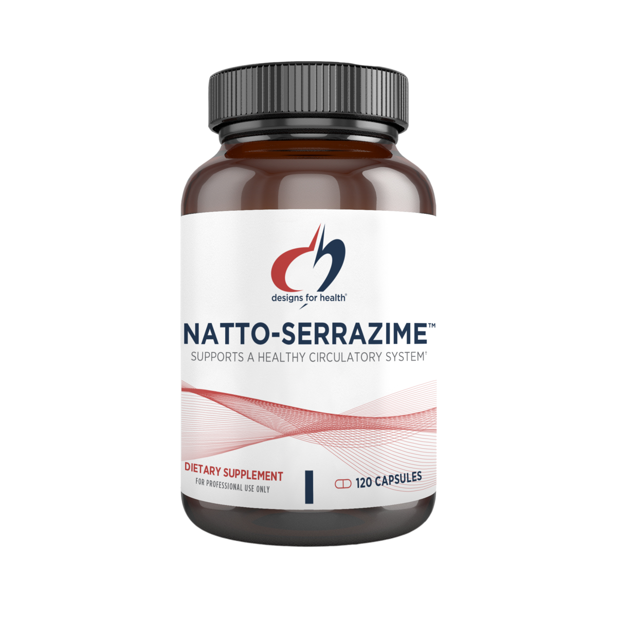 Designs for Health Natto-Serrazime / Натто-Серразим протеолітичні ферменти 120 капсул