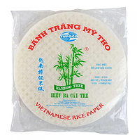 Рисовий папір для роликів, кондитерського декору, круглий d22cm Rice Paper 500г, 50+аркушів (В'єтнам)