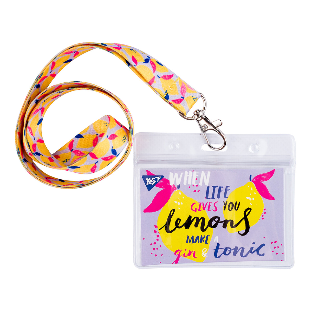 Бейдж YES на стрічці "Hotch Potch Lemonade", принт, фото 1