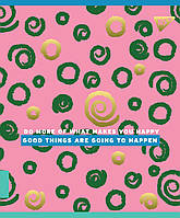 Набір шкільних зошитів  96 аркушів клітинка YES Brush Stroke 5 штук