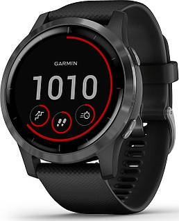 Смарт-годинник Garmin vivoactive 4 Black/Slate (010-02174-13/010-02174-11)