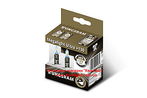 Автомобільні лампи TUNGSRAM H1 Megalight Ultra + 130% 12V 55W P14,5s