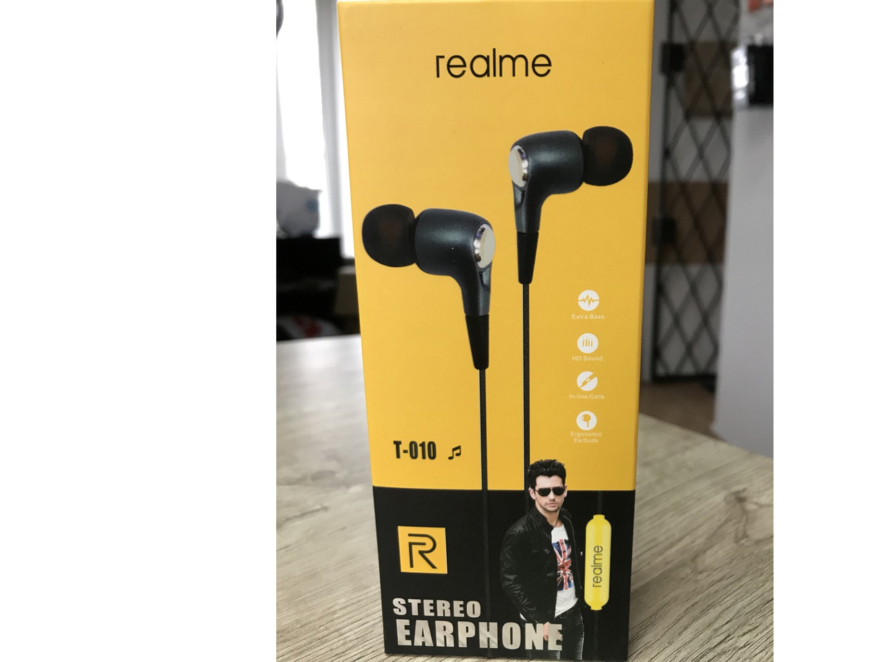 Дротові навушники Realme T-010 з мікрофоном Навушники провідні