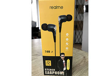 Дротові навушники Realme T-010 з мікрофоном Навушники провідні, фото 2