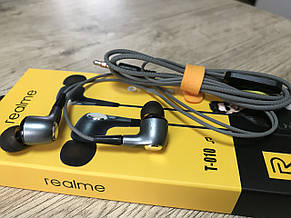Дротові навушники Realme T-010 з мікрофоном Навушники провідні, фото 2
