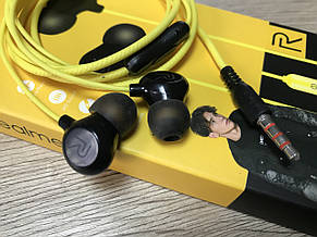 Дротові навушники Realme T-008 з мікрофоном Навушники провідні, фото 2