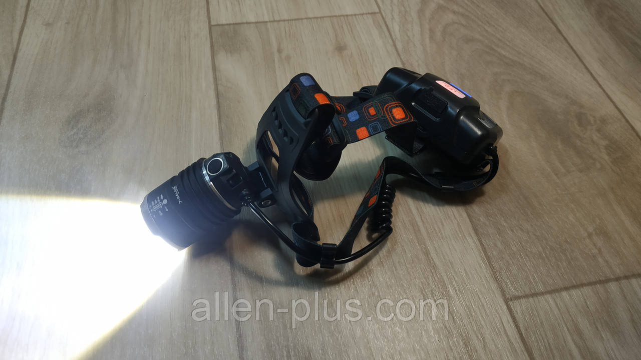 Ліхтар акумуляторний налобний BL-A850-P50, zoom (3х18650, 3 режими)