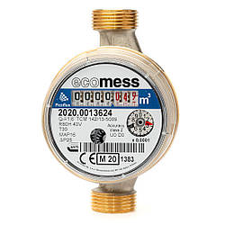Лічильник води 1/2" (DN 15) Picoflux 1.6 ХВ  L-110m (без штуцерів) Польща
