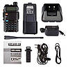 Рація Baofeng UV-5R 5 Вт + батарея на 3800 мАч + Гарнітура, фото 6
