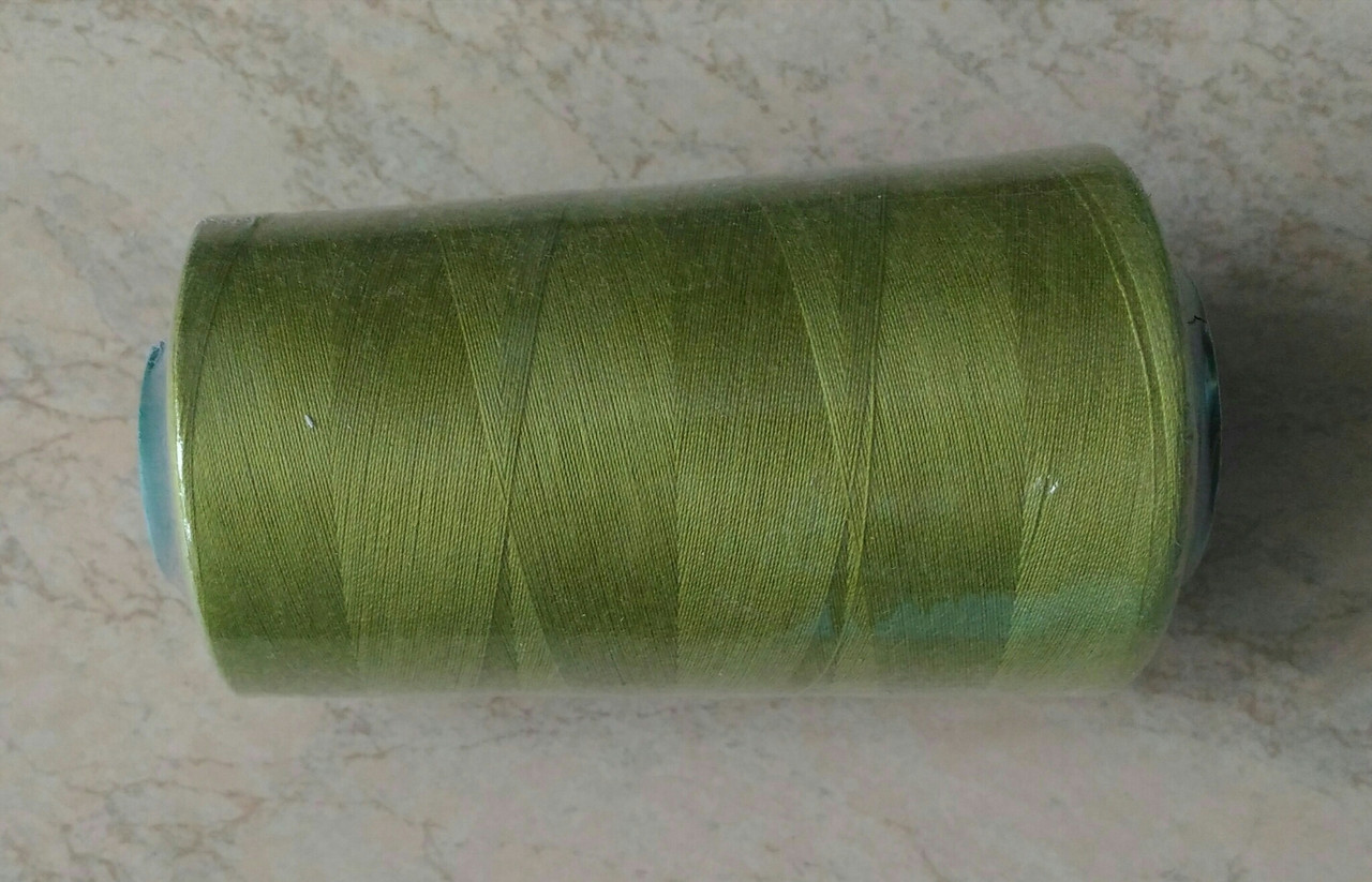 Нитки швейні хакі №701 поліестер 4000 ярдів, фото 1