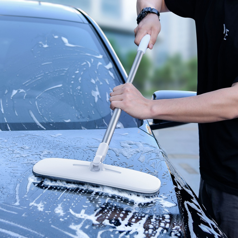 Швабра Baseus Handy Home Car Dual-Use Mop White