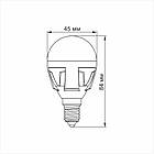 LED лампа Videx Premium G45 7W E14 3000K VL-G45-07143 24009, фото 4