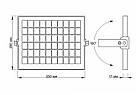 LED прожектор автономний Videx 600Lm 5000K VL-FSO-205 25742, фото 7
