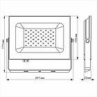 LED прожектор Titanum TLF506 50W 6000K 24765, фото 4